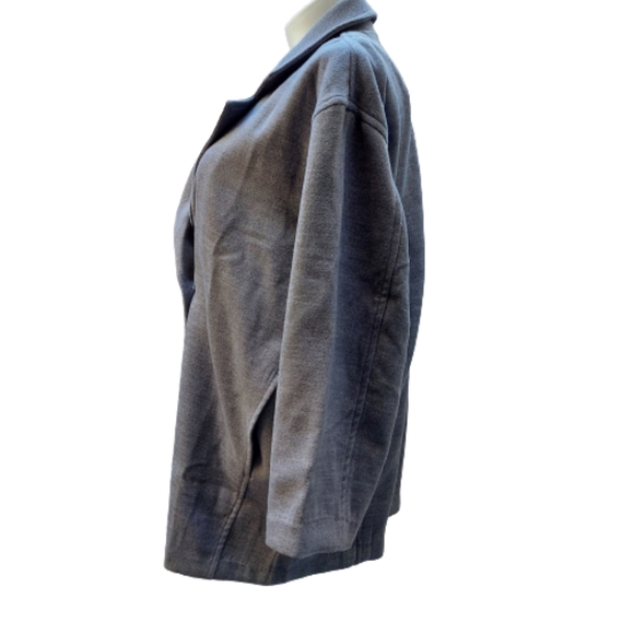 Free People Gray Double Breasted Jacket - Picture 6 of 16